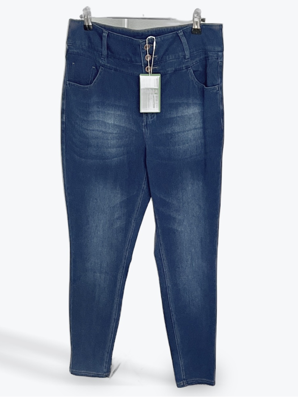 HALARA Dark Blue Skinny Stretch Jeans